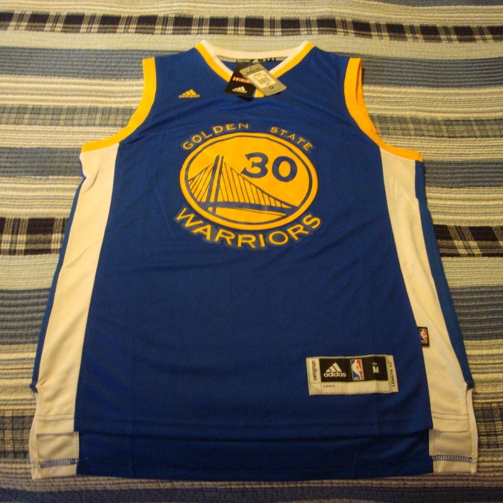 Steph Curry Road jersey Warriors 30 size M NWT - Picture 4 of 5
